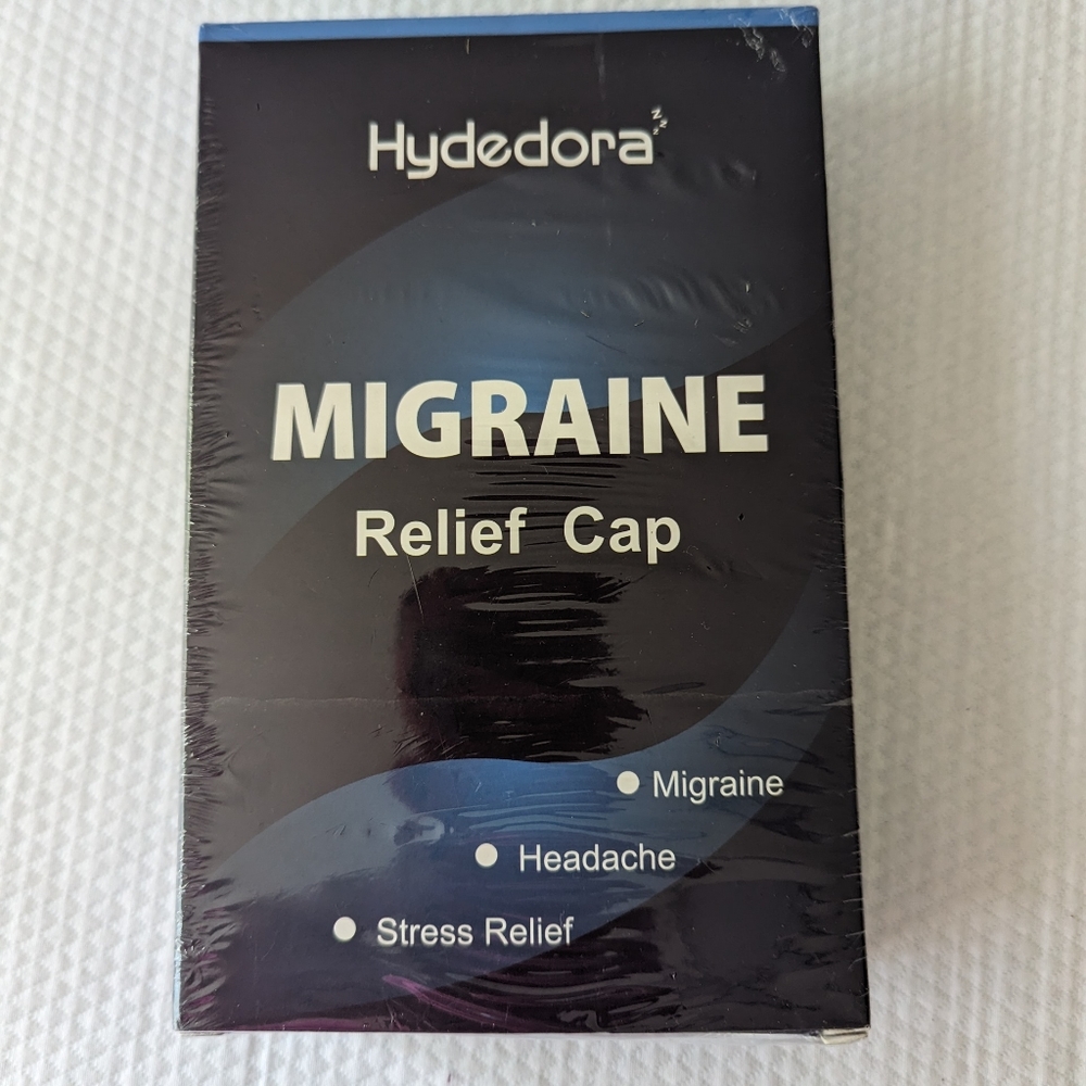 Migraine Relief Cap Migraine Headache Relief Wrap Ice Relief Cap Hat Hot & Cold.